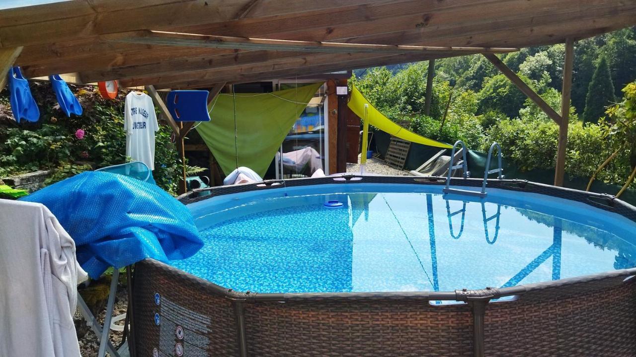 Отель Abri De Jardin Amenage, Chambre Camping Glamour Lalaye Экстерьер фото